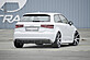 Диффузор заднего бампера Audi A3 8V Carbon-Look под сдвоенный выхлоп слева 3-х дв. и 5-и дв. 00099142  -- Фотография  №1 | by vonard-tuning