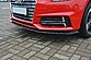 Сплиттер передний Audi A4 B9 S-Line с ребрами AU-A4-B9-SLINE-FD2  -- Фотография  №4 | by vonard-tuning
