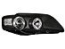 Фары передние на VW Passat 3C 05+ черные, ангельские глазки SWV29DB / FAW076 / VWPAS05-001B-N  -- Фотография  №2 | by vonard-tuning